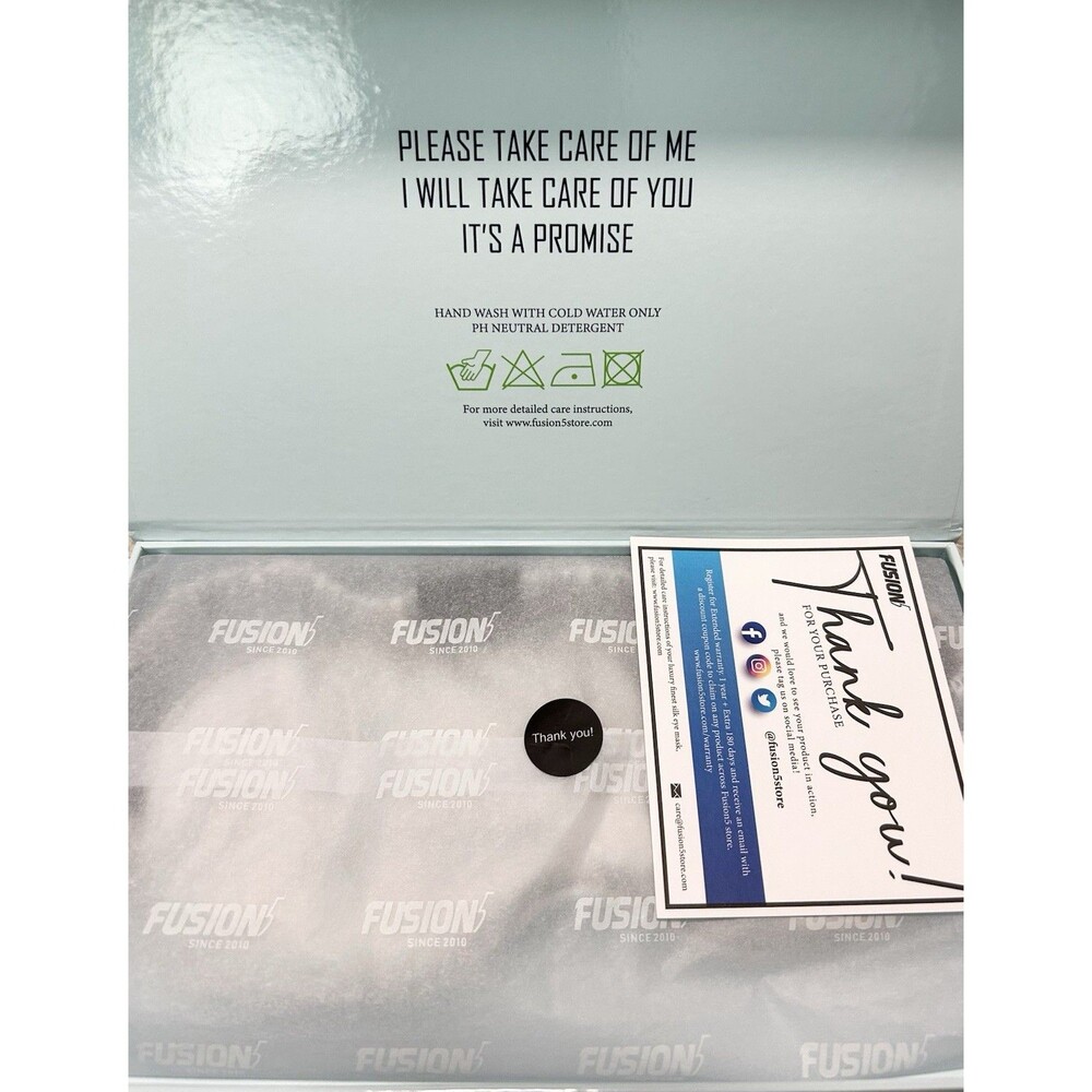 100% Mulberry Silk Eye Mask Sleeping Blocks Light Helps Dry Eyes Natural Fiber - Picture 5 of 5